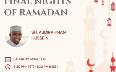 Maximize Final Nights of Ramadan