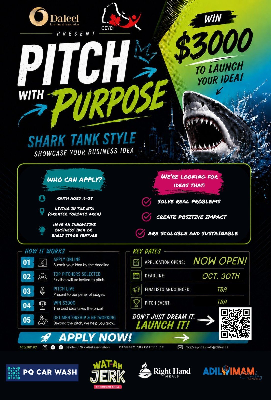pitch with purpose poster